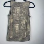 Anthropologie Top Sabrina Shimmer Metallic Tank Size XS Photo 4