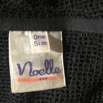 Noelle black mesh swim coverup Black Size undefined Photo 6