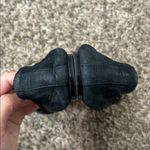 Coach Ariza Black Nubuck Leather Flower Medallion Ballet Flats Shoes Sz 9.5 Photo 7