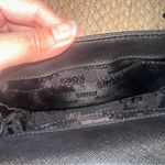 Michael Kors Tina Crossbody Bag Leather Calf Hair Black Leopard Convertible Photo 7