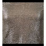 Monteau  Champagne Metallic Textured Short Sleeve Top Size Small NWT Photo 5