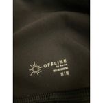 Aerie Offline x  Crossover Tennis Skirt Skort Mini w Shorts Built Medium M Black Photo 3