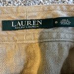 Ralph Lauren Linen Skirt Sz 8 Preppy Wrap Khaki Cargo Pockets Safari Photo 5