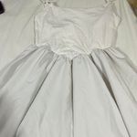 Long And Drapey Vintage Dress With Pockets White Photo 1