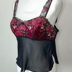 Vintage Chiffon Camisole Black Size L Photo 3