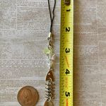 Handmade fish bone phone charm/bag accessory/car decoration🐟🩵 Photo 4