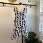 C/MEO COLLECTIVE  Retro Printed Ruffled Trim Sleeveless Dress Size Large NEW Photo 13