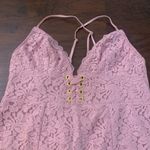 Victoria's Secret  light purple lace mini dress lingerie size M Photo 5