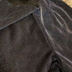 Charlotte Russe Black Sparkle High Waisted Zip up Shorts Photo 4