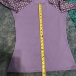 Nike Pro Therma long sleeve shirt Purple Fleece Photo 5