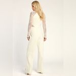 Lulu’s Ivory Lace Jumpsuit White Size M Photo 1