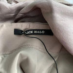 Black Halo  Satin Top Halter Mini‎ Bodycon Dress Taupe Mauve Size 2 Photo 10