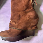 Not Rated  Brown Heeled Boots Photo 5