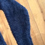 Aerie Dark blue boucle fuzzy sweater Photo 3