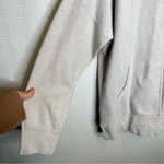 Madewell | Large Cream Full Zip-Up Hoodie Sweater Grey Photo 1