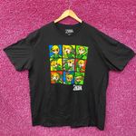 Nintendo The Legend Of Zelda Link Toon Faces T-Shirt 3XL Photo 0