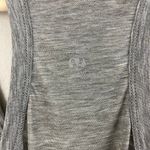 Lululemon Mini Stripe Hearthered Arctic Grey White Yogi Racerback IV Tank Top Photo 10