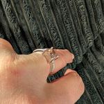 None 🆕 💍 NEW 925 Sterling Silver Pink CZ Princess Ring Engagement Wedding Valentine Photo 5