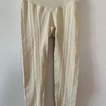 JoyLab Women’s  cream high rise thick leggings M NWT Photo 0
