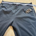 Nike Vtg Red Tag Polyester Jogger Track Pants Women Sz L Teal Blue Photo 7