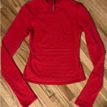 SKIMS  Cotton Jersey Long Sleeve T-Shirt in Red Photo 2