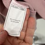 Empyre Small Mauve Pink Rose Embroidered Too Bad Hoodie Sweatshirt with Pocket Photo 9