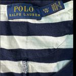 Polo Ralph Lauren Striped Cotton Nautical‎ Tee Shirt Maxi Dress XS Blue Photo 8