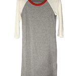Sonnet James A Play Baseball Tee Dress For Moms Size Small Made In USA Tencel Gray Photo 0