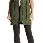 Ro & De  Anthropologie Cargo Vest‎ Full Zip Jacket Olive Green Womens Size Small Photo 0