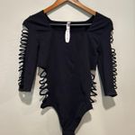 Victoria's Secret NWT Victoria’s Secret bodysuit black  Photo 0