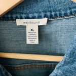 Westbound  XL Blue Denim Jacket Boho Embellished Photo 1