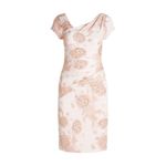 Theia Angela‎ Cocktail Dress Size 4 Pink Photo 6