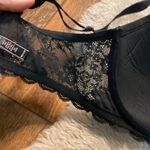 Victoria's Secret  Dream Angels 38DD Lined Demi Black Lace Sides Photo 6