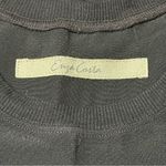 Enza Costa Women’s Size 0 XS Black Pleated Back Pullover Long Sleeve Top Shirt Photo 5