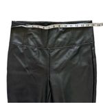 Badgley Mischka Studio Faux Leather Ankle Pants Size Medium Photo 5
