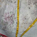 R & M Richards VTG Sz 18 Floral Sheer Ivory Long Sleeve Blouse Fairy Coquette Boho Photo 8