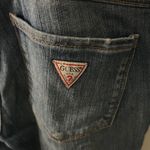 Guess Used  Distressed Overalls Size 25 Photo 2