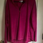 Greg Norman women’s XL long sleeve collared golf shirt. GUC. Photo 0