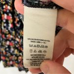 Free People  | Wildflower Fields Floral Rayon Henley Button Top S Photo 5