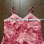 Chadwick's  Pink Snake Print Lace Y2K Cami Tank Top size 12 Photo 2