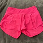 Lululemon Sonic Pink Speed Up Shorts Photo 0