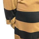 Old Navy Striped 3 Quarter Sleeve Button Cuff Midi Shirt Dress Womens Medium Photo 4