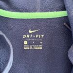 Nike  Women Dri Fit Athletic Running Jacket Sz S Purple Hood Zip Up Drawstring Photo 3