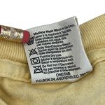 Oneita KTU 103.5 FM Radio NY T Shirt Size XL Yellow 1990s Vintage RARE Photo 4