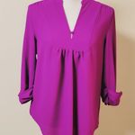Stitch Fix  Brixon Ivy magenta blouse size medium Photo 1