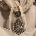 Night Studio New York Cream Evening Gown Size 8 Photo 2