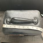 Victoria's Secret Victoria’s Secret Hard Cover Travel Zipper Case Black Lips Pins Heart Photo 4