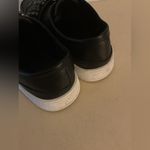 Karl Lagerfeld women black leather platform Jules sneakers Size 8 Photo 6