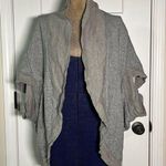 Converse Women’s Sweatshirt Drape Front Cardigan Size L Photo 0