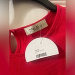Boutique red top Size L Photo 2